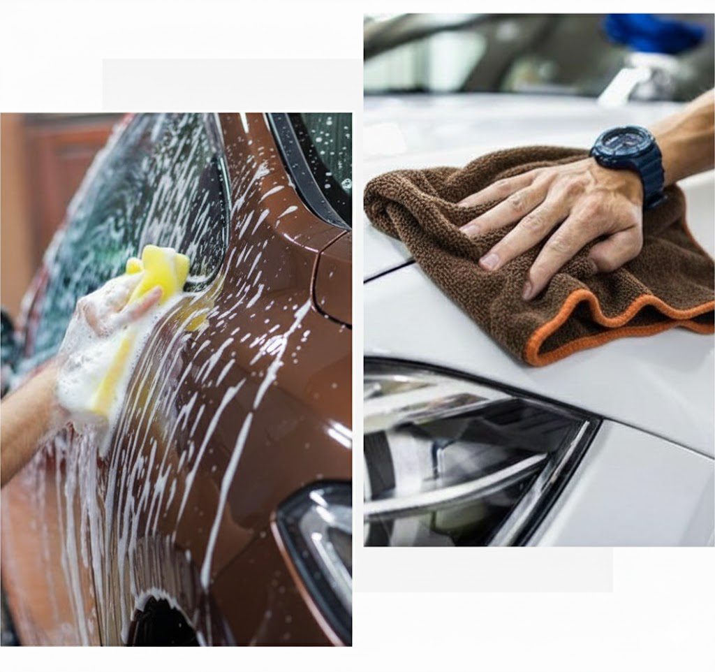 mobile exterior car detailing and washing