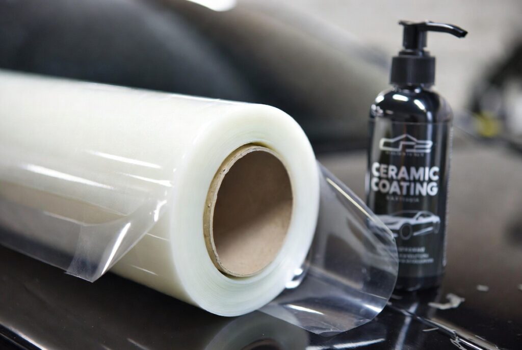 Paint Protection Film PPF and creamic coating